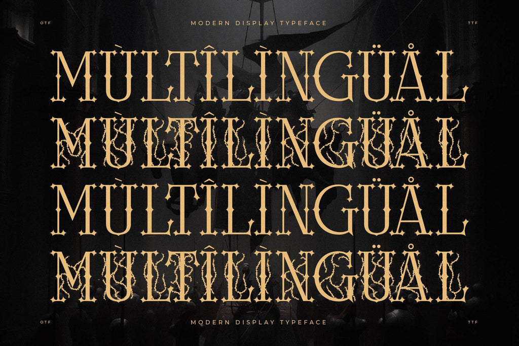 Noctune - Modern Display - So Fontsy