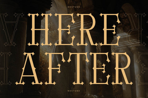 Noctune - Modern Display Font Storytype Studio 