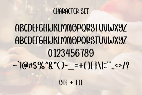 Noel Nostalgia Font Masyafi Studio 