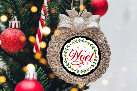 Noel Stickers Design Sublimation Regulrcrative 