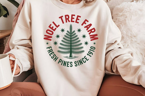 Noel Tree Farm Fresh Pines SVG Angelina750 