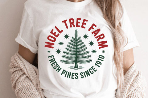 Noel Tree Farm Fresh Pines SVG Angelina750 