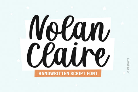 Nolan Claire - Modern Script Font Font Jozoor 