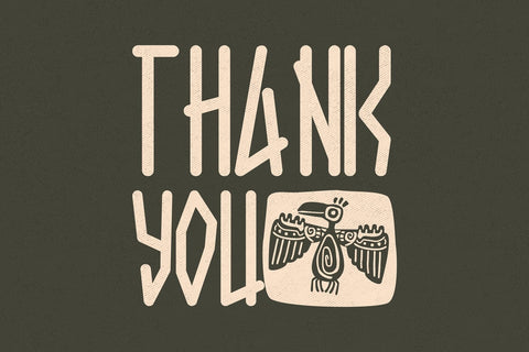 Nomad Tribes - Ancient Display Font Font Mozzatype 