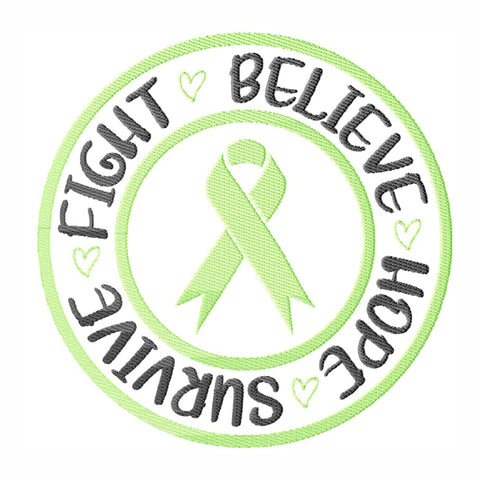 Non-Hodgkin Lymphoma Embroidery Designs Bundle - 24 Designs, Non-Hodgkin Lymphoma Awareness Embroidery Patterns, Non-Hodgkin Lymphoma PES Files Embroidery/Applique DESIGNS HappyDesignStudio 