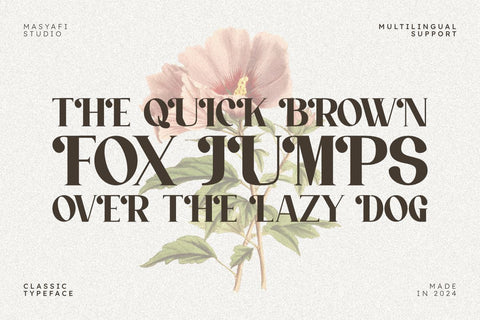 Norgia - Retro Serif Font Font Masyafi Studio 