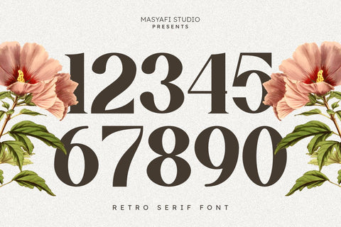 Norgia - Retro Serif Font Font Masyafi Studio 