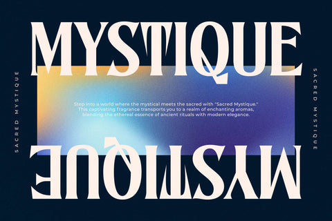 Norique - Modern Display Typeface Font Letterena Studios 