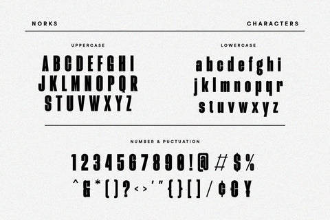 Norks - Bold & Minimalist Sans Serif Font Font studioalmeera 