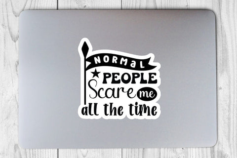 normal people scare me all the time SVG Angelina750 
