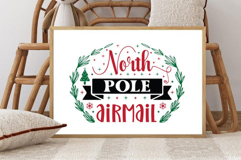 North pole airmail SVG Angelina750 