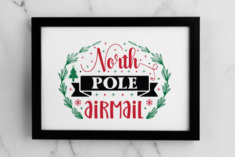 North pole airmail SVG Angelina750 