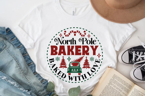 North pole bakery baked with love SVG Angelina750 