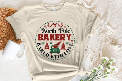 North pole bakery baked with love SVG Angelina750 