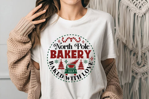 North pole bakery baked with love SVG Angelina750 