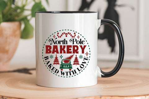 North pole bakery baked with love SVG Angelina750 