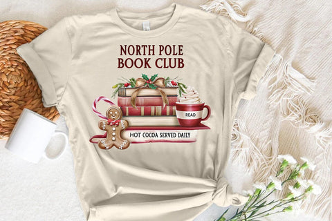 north pole book club read hot cocoa served daily (2) SVG Angelina750 