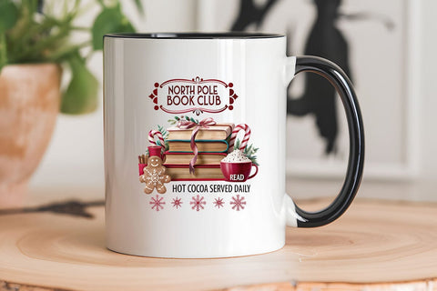 north pole book club read hot cocoa served daily (4) SVG Angelina750 