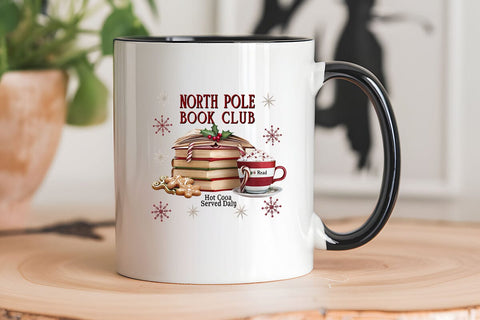 north pole book club read hot cocoa served daily (5) SVG Angelina750 