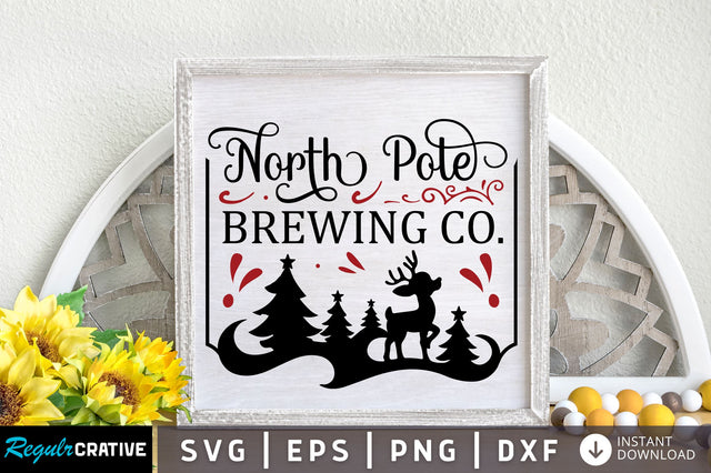 North pole brewing co svg design SVG Regulrcrative 