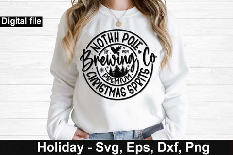 north pole brewing co svg,Christmas svg, Cut files, Christmas Cricut, Christmas Holiday, Svg, T-shirt, T-shirt svg, USA holiday svg, Craft SVG Isabella Machell 