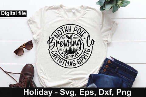 north pole brewing co svg,Christmas svg, Cut files, Christmas Cricut, Christmas Holiday, Svg, T-shirt, T-shirt svg, USA holiday svg, Craft SVG Isabella Machell 