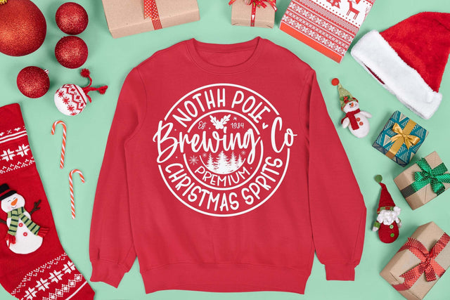 north pole brewing co svg,Christmas svg, Cut files, Christmas Cricut, Christmas Holiday, Svg, T-shirt, T-shirt svg, USA holiday svg, Craft SVG Isabella Machell 