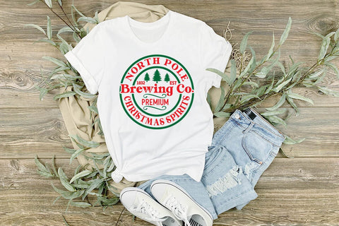 north pole est 1832 brewing co premium christmas spirits SVG Angelina750 