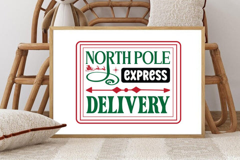 North pole express delivery SVG Angelina750 