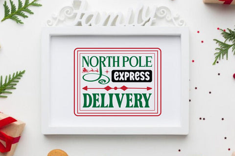North pole express delivery SVG Angelina750 