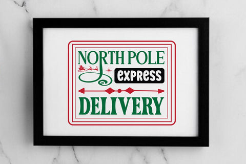 North pole express delivery SVG Angelina750 