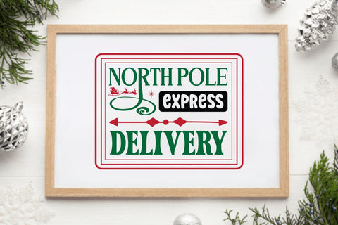 North pole express delivery SVG Angelina750 
