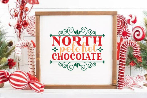 North pole hot chocolate SVG Angelina750 
