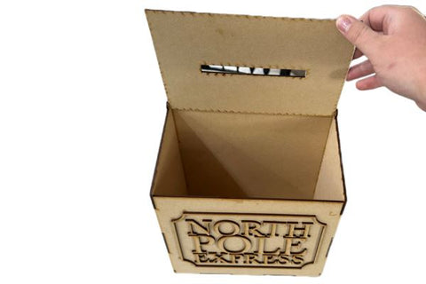 North Pole Mail Box Laser Cut File SVG Crafting With Brenna 