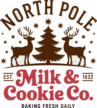 north pole milk & cookie co baking fresh daily SVG Angelina750 