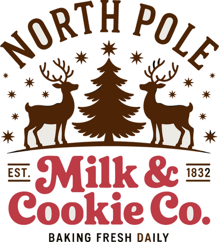 north pole milk & cookie co baking fresh daily SVG Angelina750 