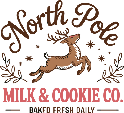 North pole milk & cookle co bakfd frfsh daily SVG Angelina750 