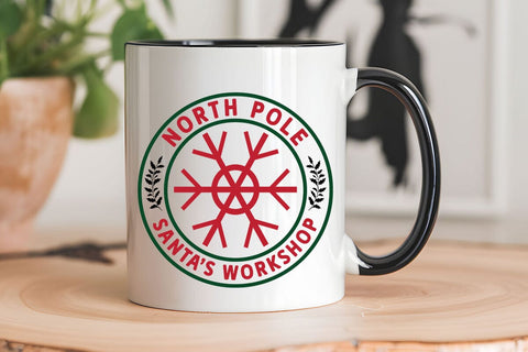 North Pole Santas Workshop SVG Angelina750 