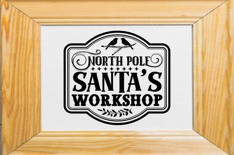 North pole santas workshop SVG Angelina750 