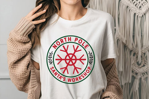 North Pole Santas Workshop SVG Angelina750 