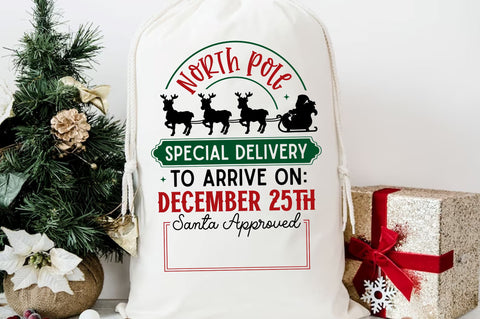 North pole special delivery to arrive svg design SVG Regulrcrative 