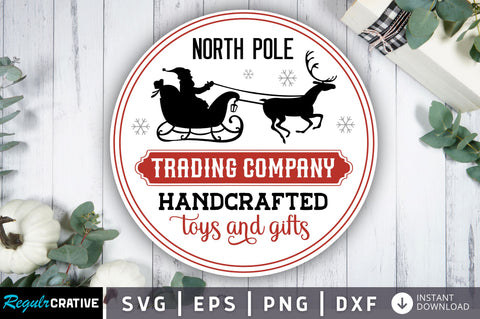 North pole trading company SVG Design SVG Regulrcrative 