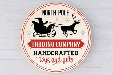 North pole trading company SVG Design SVG Regulrcrative 