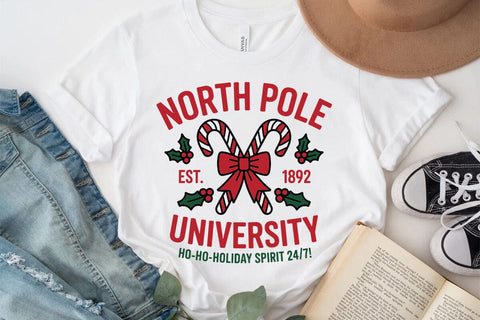 North Pole University Ho ho holiday Spirit 24 7 Est 1892 SVG Angelina750 