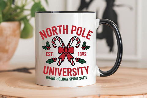 North Pole University Ho ho holiday Spirit 24 7 Est 1892 SVG Angelina750 