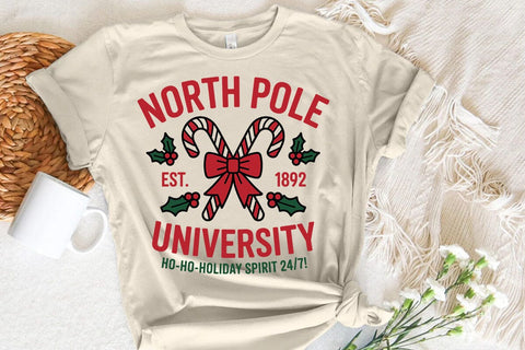 North Pole University Ho ho holiday Spirit 24 7 Est 1892 SVG Angelina750 