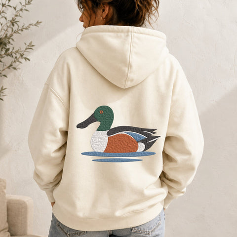 Northern Shoveler Duck Embroidery Design – Waterfowl Machine Embroidery File, Mallard Style Duck Hunting Design Embroidery/Applique DESIGNS PatternFeed8 