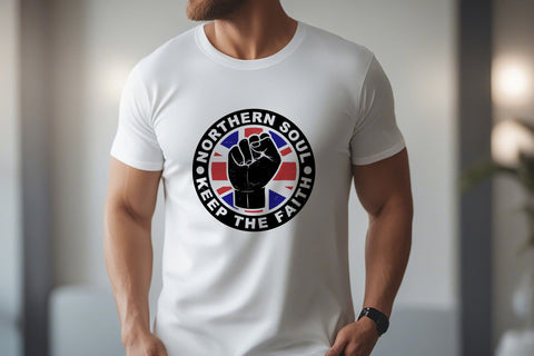 Northern Soul - Keep the Faith Sublimation Karma Genie Graphics 