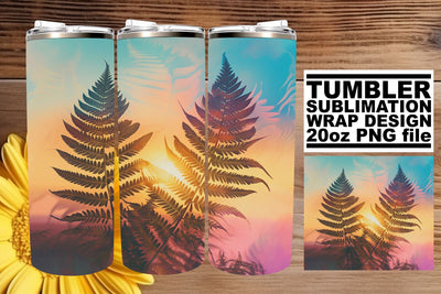 Nostalgic Petal Perfection: Sublimation 20oz Tumbler Wrap Sublimation afrosvg 