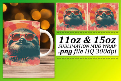Nostalgic Style Animals Sublimation Wrap Sublimation afrosvg 
